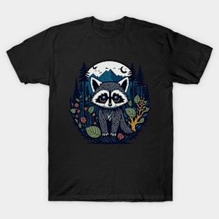 Night Racoon T-Shirt